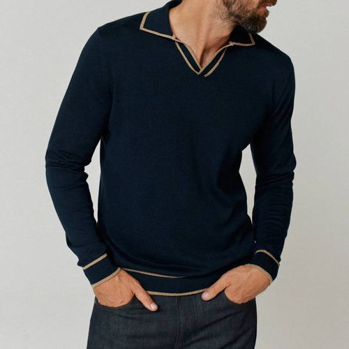 Ludlow Knitted Cotton Polo Shirt - Oliver Sweeney - Modalova