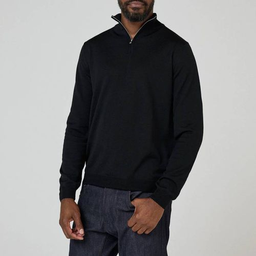 Curragh Quarter Zip Merino Wool Jumper - Oliver Sweeney - Modalova