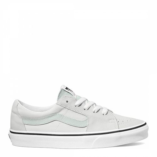 Men's White/Green SK8-Low Trainers - Vans - Modalova