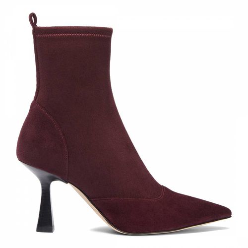 Burgundy Clara Mid Heeled Boot - Michael Kors - Modalova