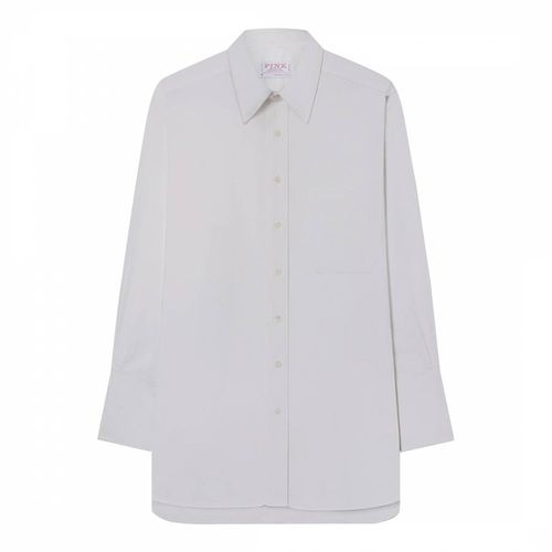 White Oversized Cotton Shirt - Thomas Pink - Modalova