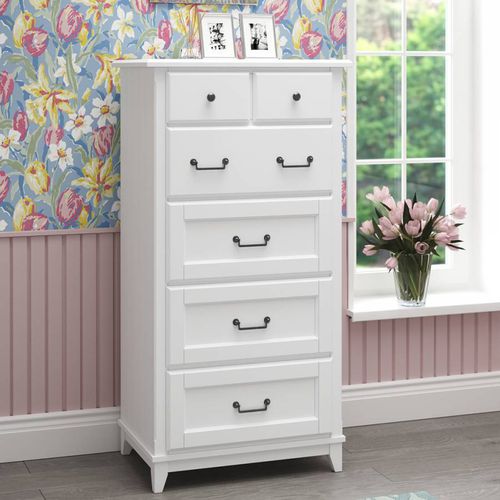 Devon White 2+4 Drawer Tall Chest - Laura Ashley - Modalova