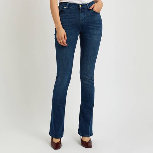 Mid Indigo Bootcut Stretch Jeans - 7 For All Mankind - Modalova