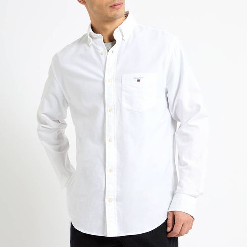 Regular Fit Oxford Cotton Shirt - Gant - Modalova