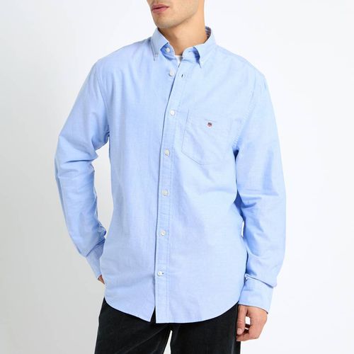 Light Regular Fit Oxford Cotton Shirt - Gant - Modalova