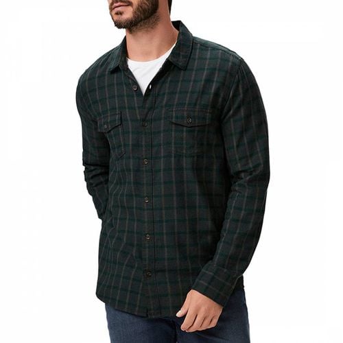 Green Everett Check Shirt - Paige - Modalova