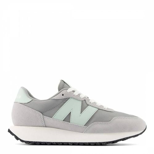 Women's Grey/Green 237 Trainers - New Balance - Modalova