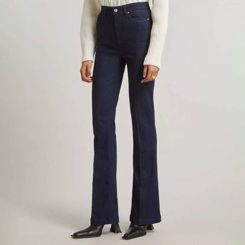 Navy Iconic Bootcut Jean - Paige - Modalova