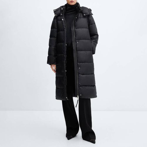 Hooded Water-Repellent Quilted Jacket - Mango - Modalova