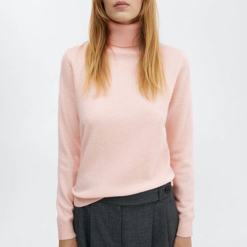 Pastel Cashmere Turtleneck Jumper - Mango - Modalova