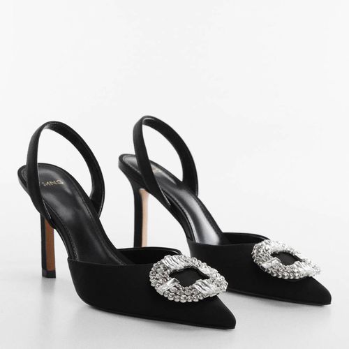 Black Jewel-Heel Shoes - Mango - Modalova