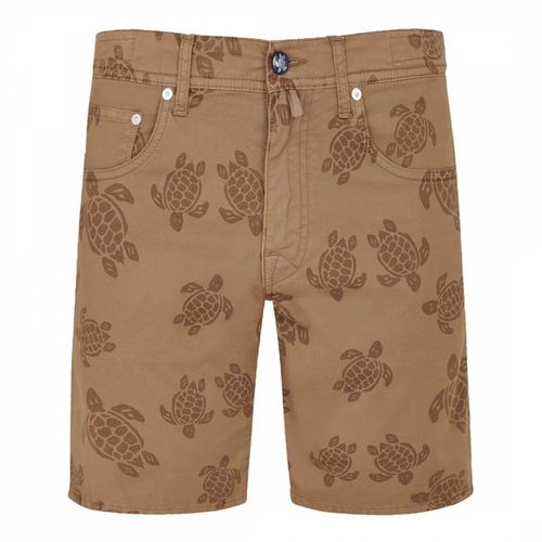 Brown Garonne Bermuda Shorts - Vilebrequin - Modalova