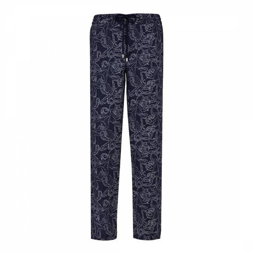 Navy Clemence Linen Trousers - Vilebrequin - Modalova