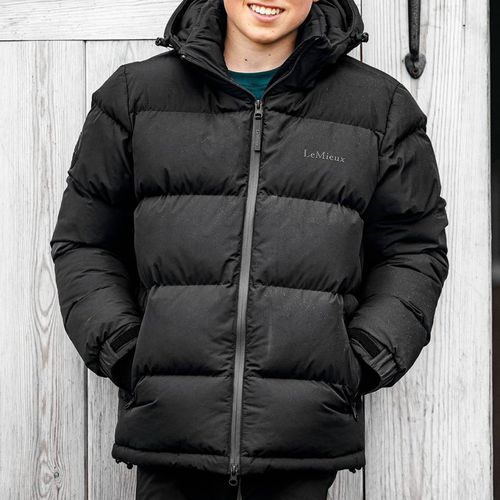 Black Kids Elite Puffer Jacket - LeMieux - Modalova