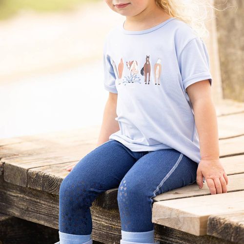 Blue Kids Puddle Pals T-Shirt - LeMieux - Modalova