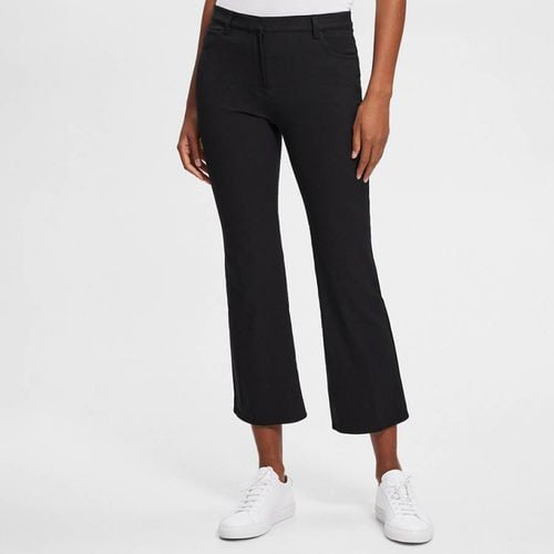 Black Kick Flare Crop Jeans - Theory - Modalova