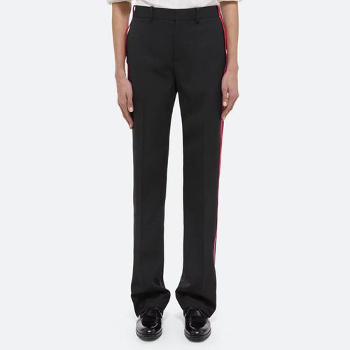 Pink Straight Leg Wool Trousers - HELMUT LANG - Modalova