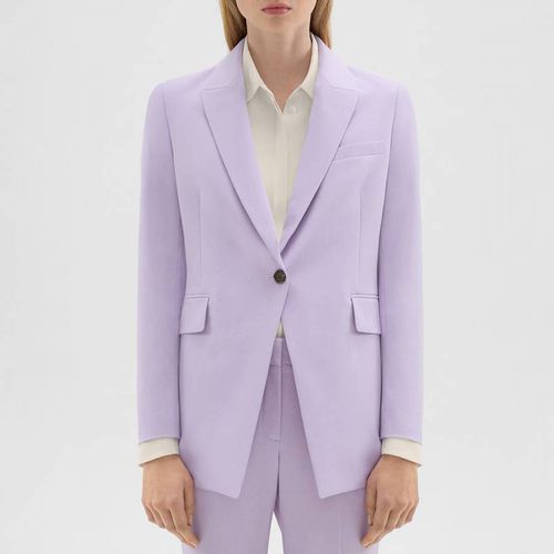 Lilac Etiennette Wool Blend Blazer - Theory - Modalova