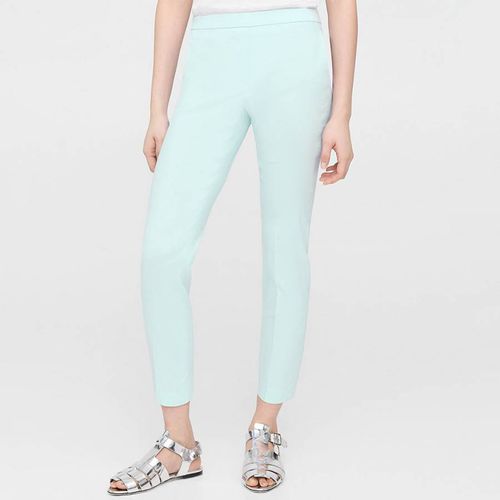 Blue Treeca Slim Crop Trousers - Theory - Modalova