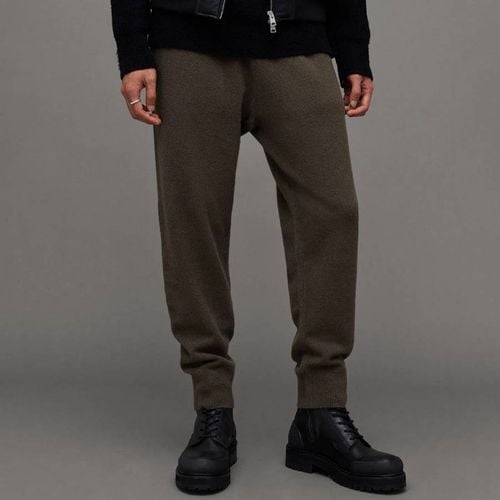 Khaki Statten Wool Blend Joggers - AllSaints - Modalova