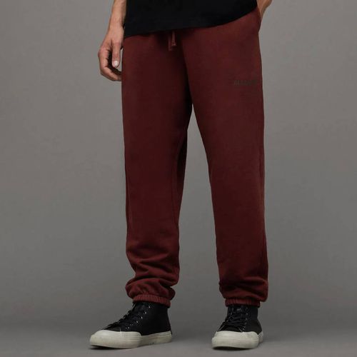 Dark Red Underground Cotton Joggers - AllSaints - Modalova