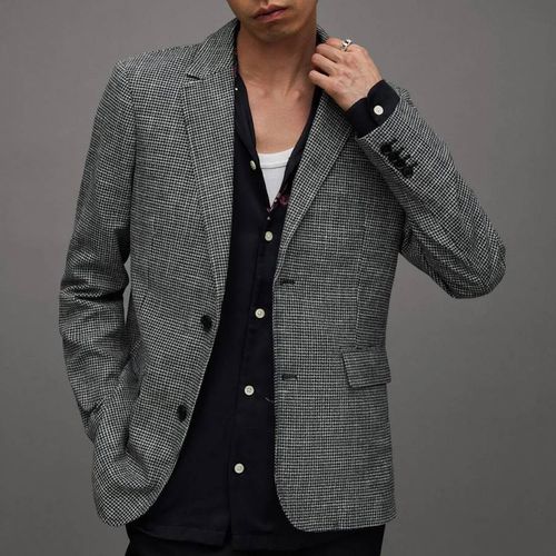 Kingly Check Cotton Blend Blazer - AllSaints - Modalova