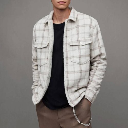 Vedder Check Cotton Blend Jacket - AllSaints - Modalova