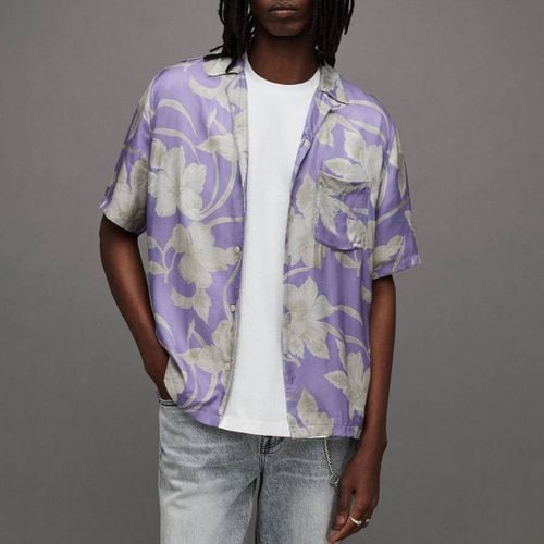 Lilac Jardin Floral Shirt - AllSaints - Modalova