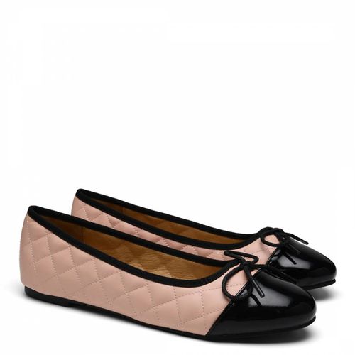 Black Quilted Leather Amelie Pumps - French Sole - Modalova