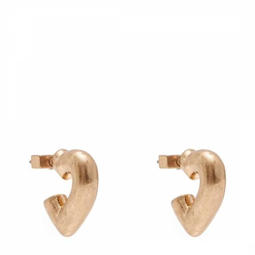 Brass Small Heart Earrings - AllSaints - Modalova