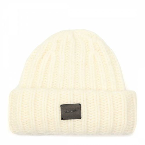 Chalk Handknit Beanie - AllSaints - Modalova