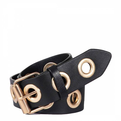 Black Brass 42mm Eyelet Belt - AllSaints - Modalova