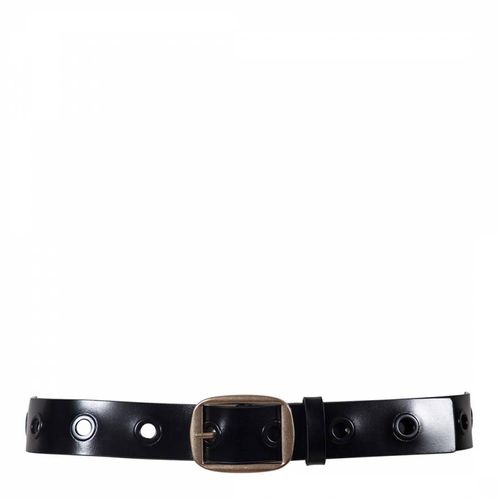 Black Brass 38mm Eyelet Belt - AllSaints - Modalova