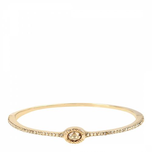 Golden Shadow Signature Logo Bangle - Coach - Modalova