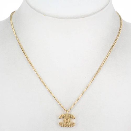 Gold Chanel CC Necklace - AB - Pre-Loved Chanel - Modalova