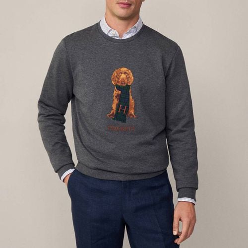 Grey Harry Cotton Sweatshirt - Hackett London - Modalova