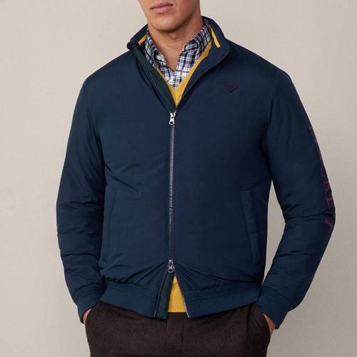 Navy Heritage Bomber Jacket - Hackett London - Modalova