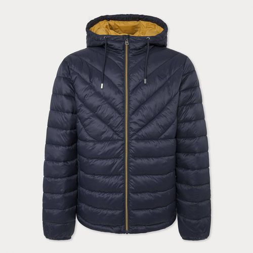 Navy Heritage Quilted Jacket - Hackett London - Modalova