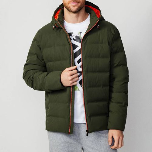 Khaki Commuter Quilted Jacket - Hackett London - Modalova