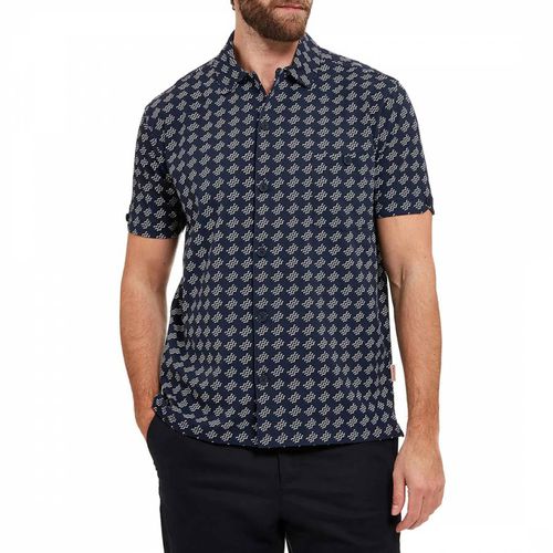 Navy Walsoken Printed Shirt - Sealskinz - Modalova