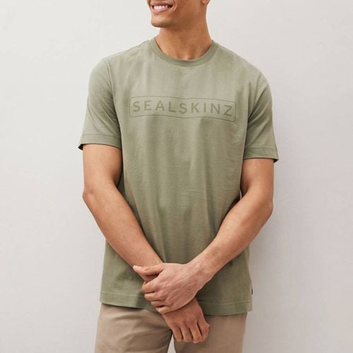 Olive Litcham Cotton Icon T-Shirt - Sealskinz - Modalova