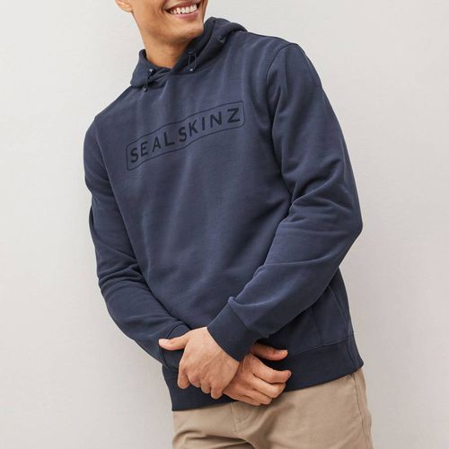 Navy Knapton Water Repellent Hoodie - Sealskinz - Modalova