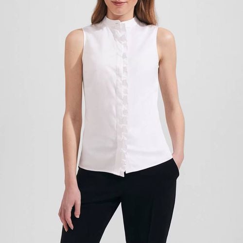 Frances Frill Cotton Blend Shirt - Hobbs London - Modalova