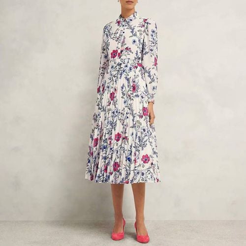 Ivory Bertie Floral Belted Dress - Hobbs London - Modalova