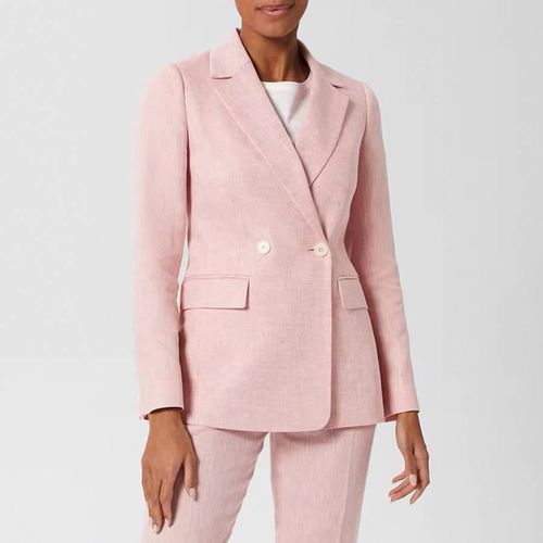 Light Pink Nancy Linen Blazer - Hobbs London - Modalova