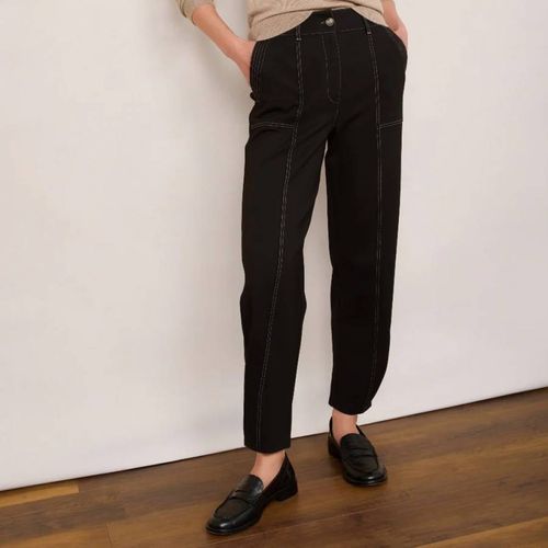 Black Val Ponte Trouser - Wyse - Modalova