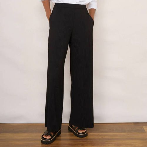 Black Isla Plisse Trouser - Wyse - Modalova