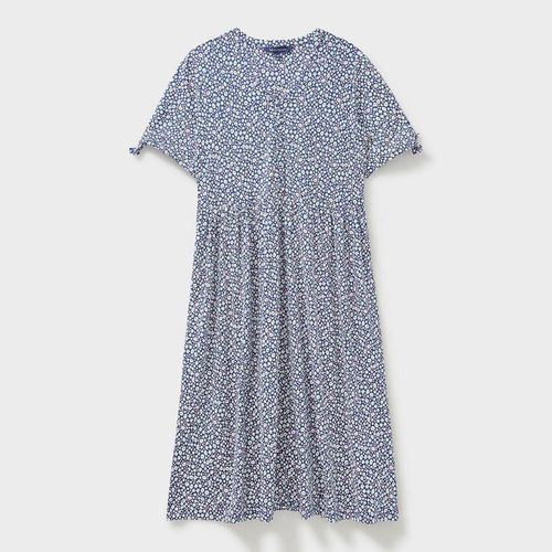 Navy Billie Jersey Dress - Crew Clothing - Modalova