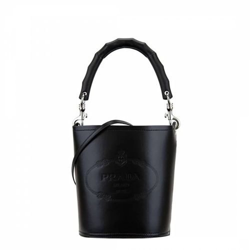 Black Symbole Quilted Bucket Bag - Prada - Modalova