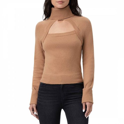 Camel Wool Blend Cherise Sweater - Paige - Modalova